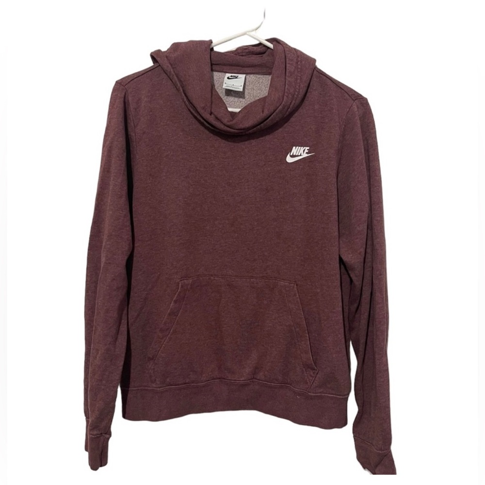 Nike Hoodie Women Medium Pullover Long Sleeve Sweatshirt Athletic Activewear